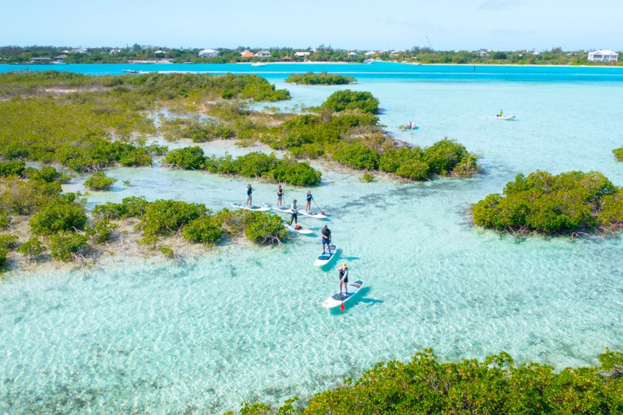 Paddleboarding with Kite Provo-sm